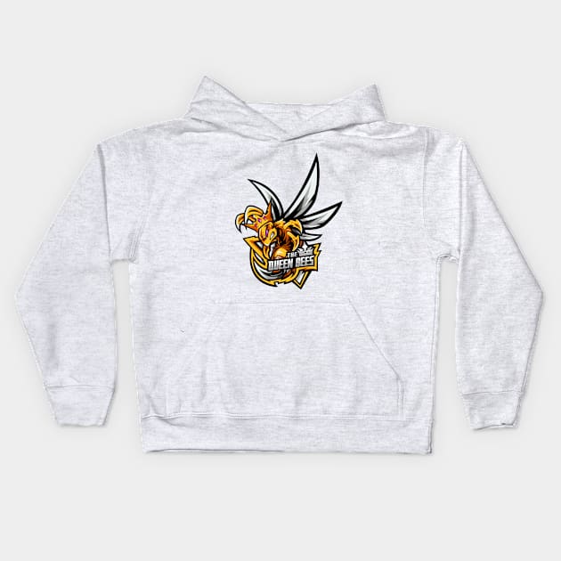 Queen Bees - Wellington NZ ice hockey Kids Hoodie by nesterenko